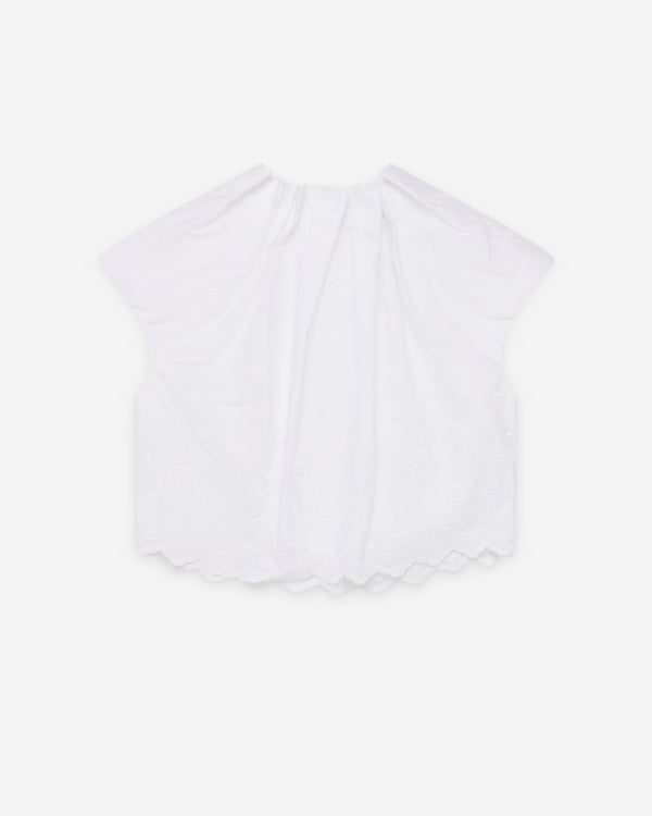 Simone Rocha - Women's Gathered Tulip Top - (White)