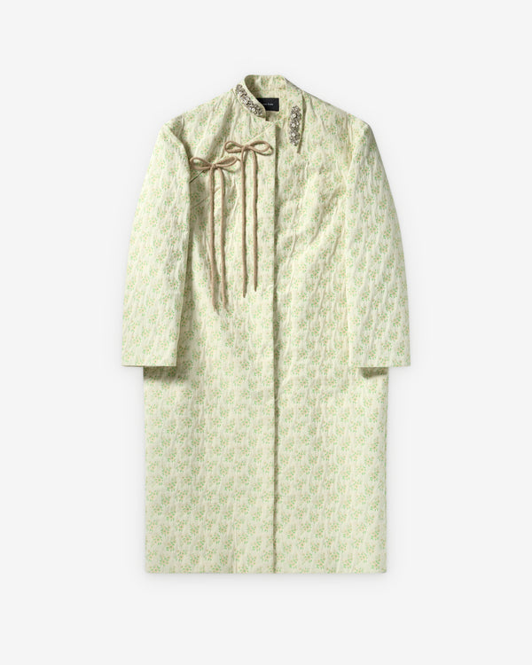 Simone Rocha - Women's Offset Fragment Collar Coat - (Green)