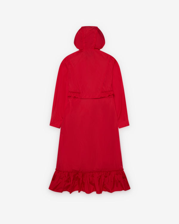 Simone Rocha - Women's Exaggerated Ruffle Frill Cagoule - (Red)