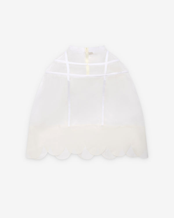 Simone Rocha - Women's Sheer Hip Bustle Hoop Skirt - (Ivory)