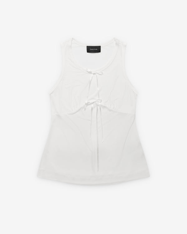 Simone Rocha - Women's Bow Tank - (Ivory)