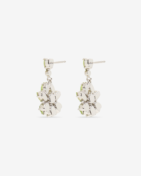 Simone Rocha - Women's Heartbloom Drop Earrings - (Green)
