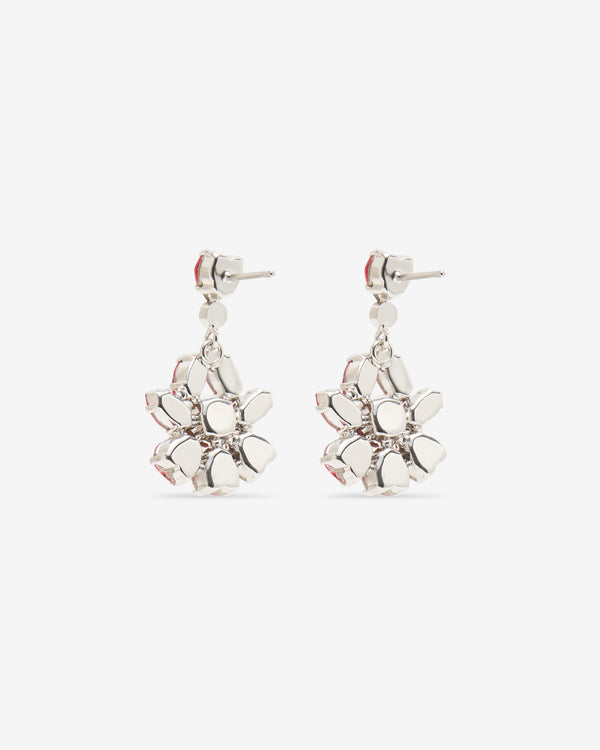 Simone Rocha - Women's Heartbloom Drop Earrings - (Red)