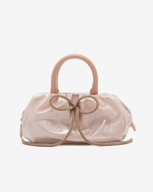 Simone Rocha - Women's Mini Gathered Top Handle Bag - (Clear/Taupe)