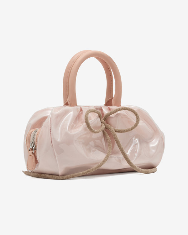 Simone Rocha - Women's Mini Gathered Top Handle Bag - (Clear/Taupe)
