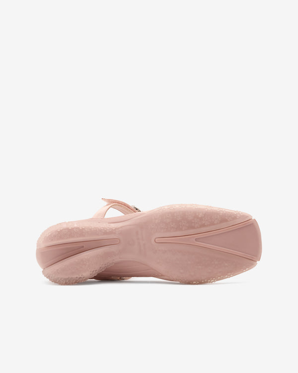 Simone Rocha - Women's Turbo Embellished Ballet Runner - (Nude/Clear)