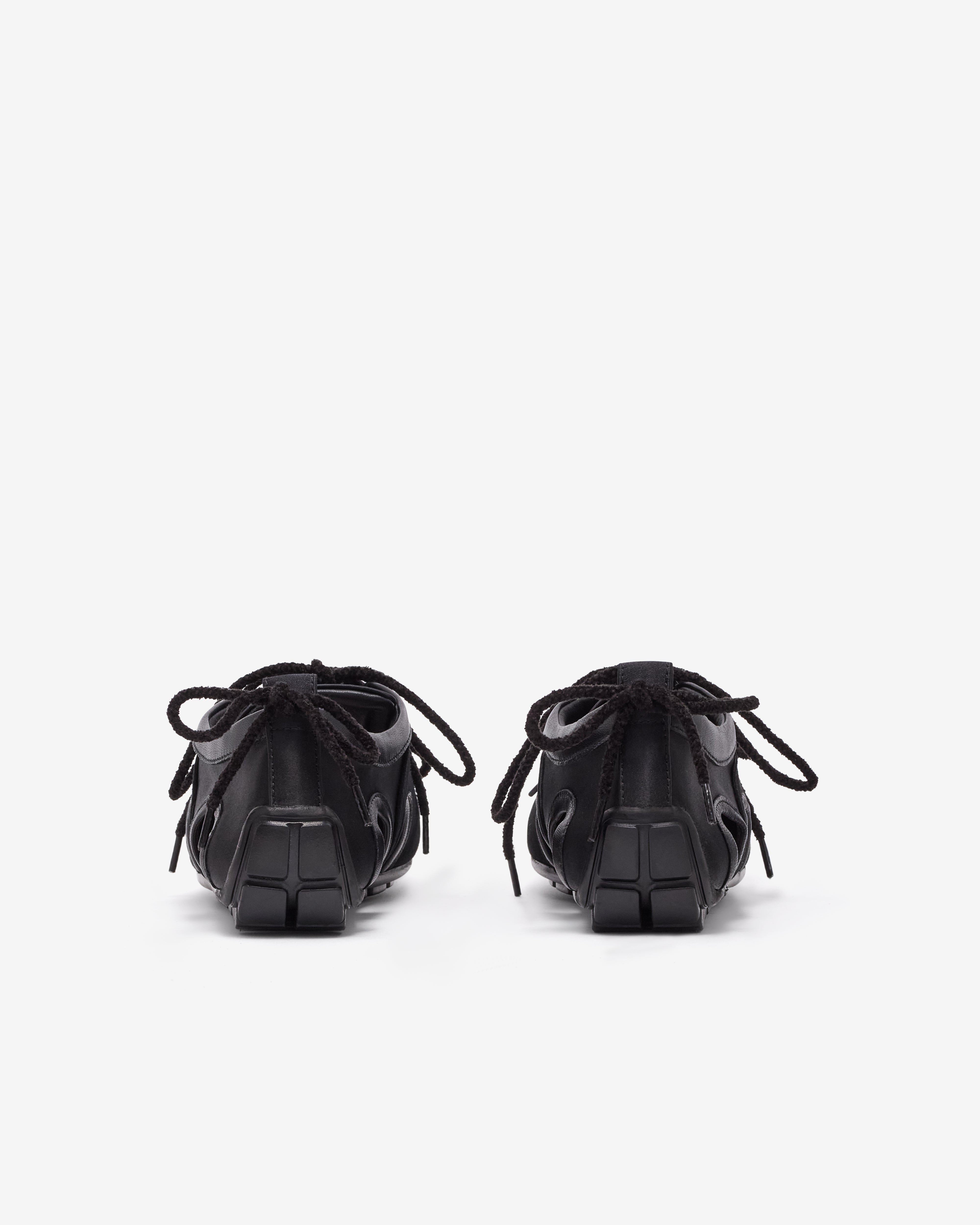 Simone Rocha: Women's Cutout Ballerina Grip Trainer (Black