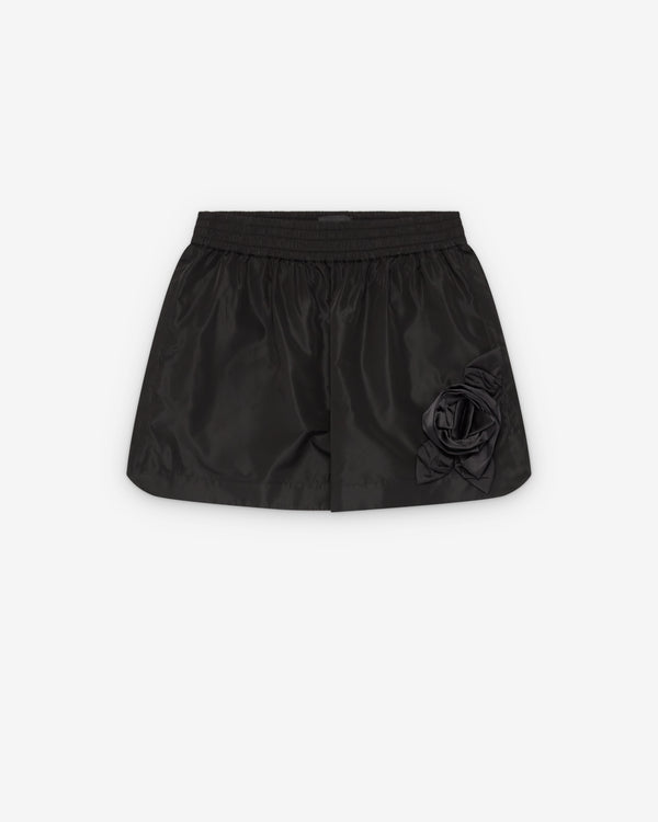 Simone Rocha - Men's Pressed Rosette Split-Hem Short - (Black)
