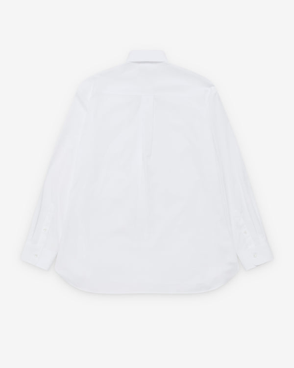 Simone Rocha - Men's Frill Flower Easy Shirt - (White)
