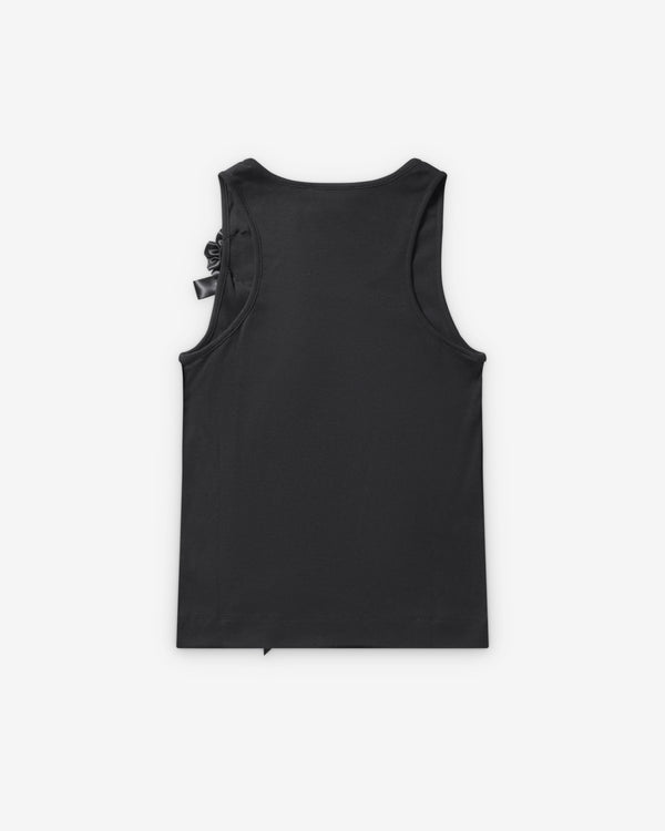 Simone Rocha  - Men's Ribbon Rosette Boy Tank - (Black)