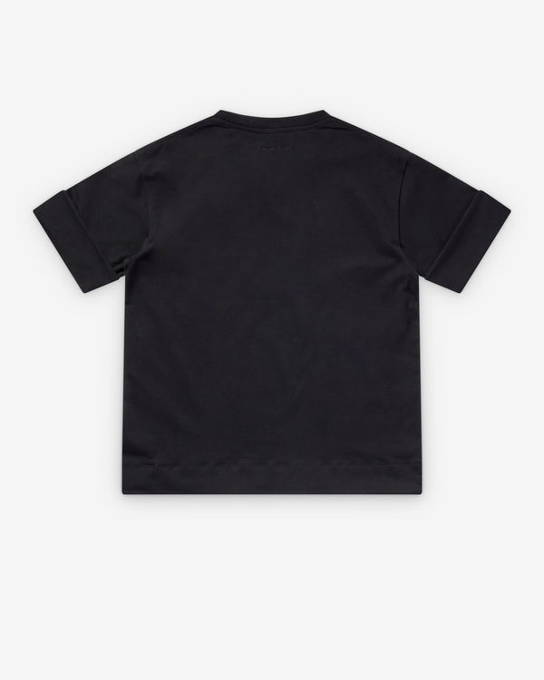 Simone Rocha  - Men's Fitted Wire Turnup T-Shirt - (Black)
