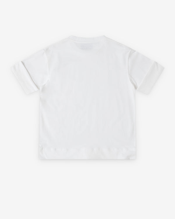Simone Rocha  - Men's Fitted Wire Turnup T-Shirt - (White)