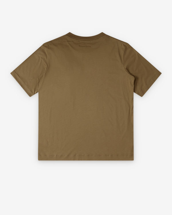 Simone Rocha  - Women's Ruffle Rosette Boxy T-Shirt - (Khaki/Black)