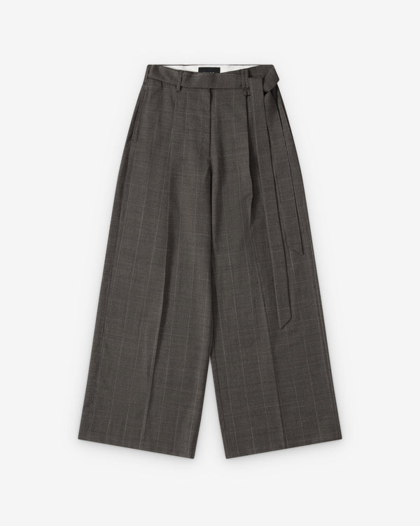 Simone Rocha  - Women's Wide Leg Sash Trousers - (Peat)