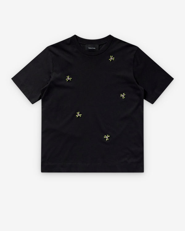 Simone Rocha  - Women's Boy T-Shirt - (Black/Rose)