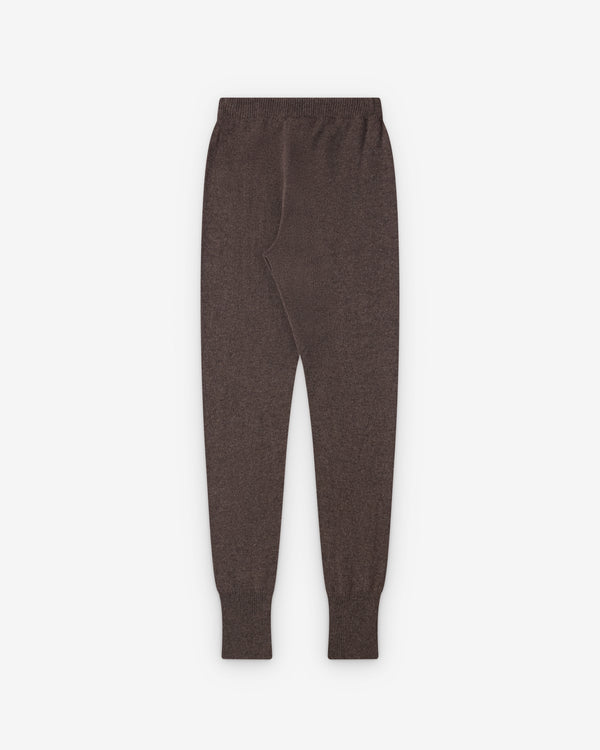Simone Rocha  - Women's Cashmere Ribbed Long Johns - (Peat/Jet)