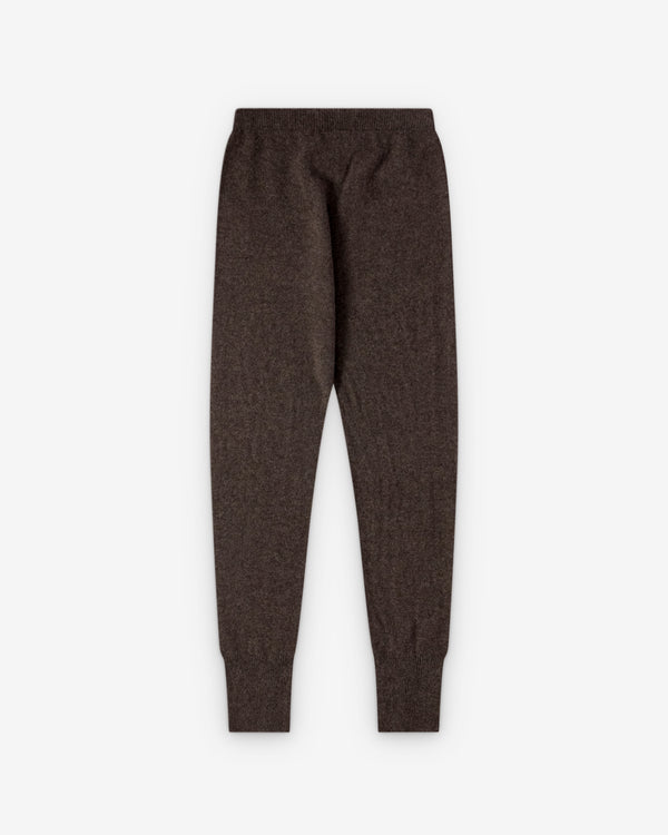Simone Rocha  - Women's Cashmere Ribbed Long Johns - (Peat/Jet)