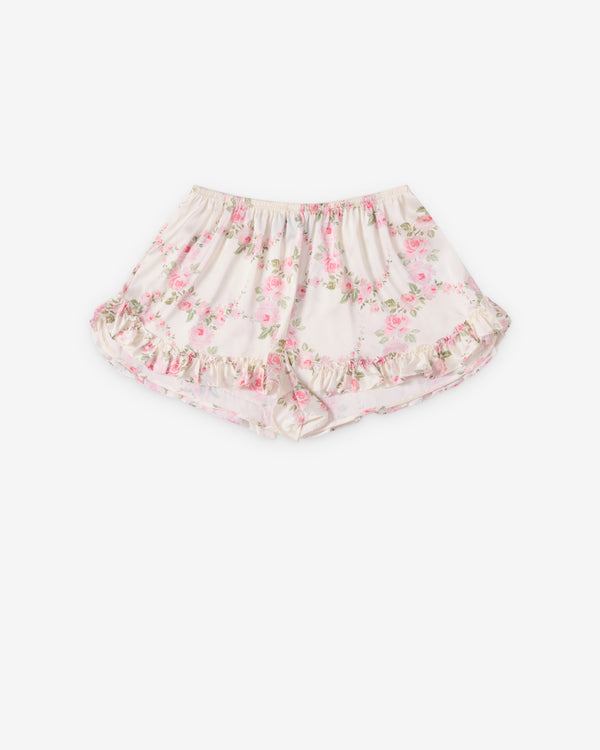 Simone Rocha  - Women's Ruffle Frill Shorts - (Cream)