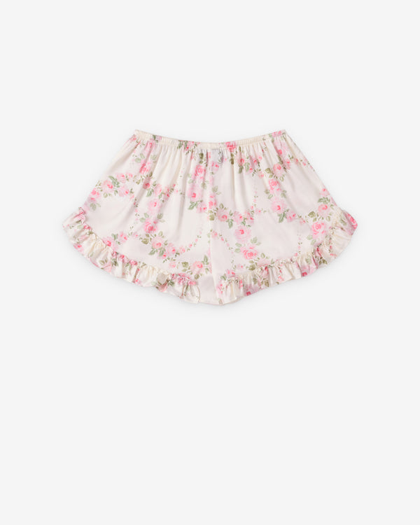 Simone Rocha  - Women's Ruffle Frill Shorts - (Cream)