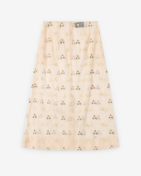 Simone Rocha  - Women's Ripple Skirt - (Nude)