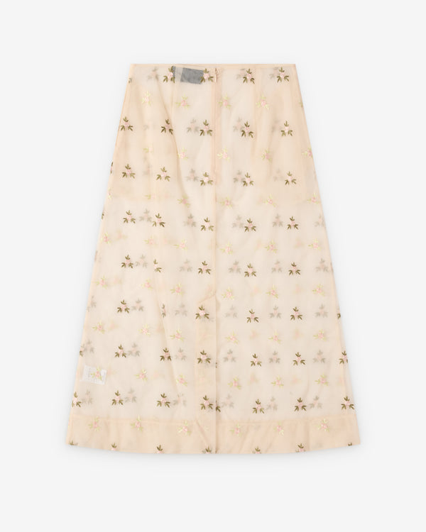 Simone Rocha  - Women's Ripple Skirt - (Nude)