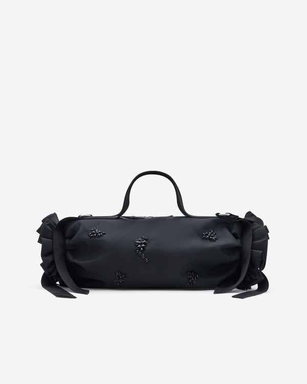 Simone Rocha  - Women's Double Ribbon Rosette Bag - (Black/Jet)