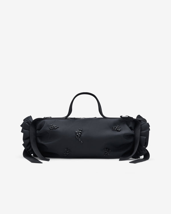 Simone Rocha  - Women's Double Ribbon Rosette Bag - (Black/Jet)
