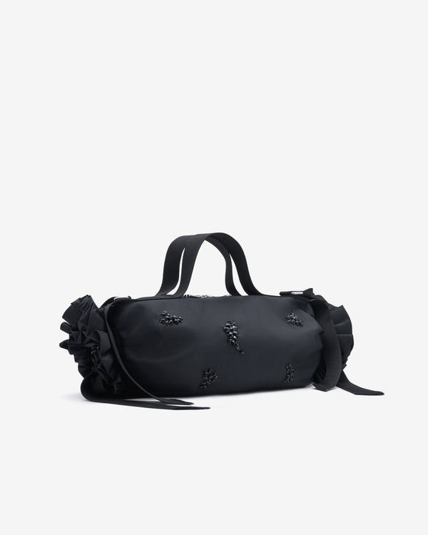 Simone Rocha  - Women's Double Ribbon Rosette Bag - (Black/Jet)