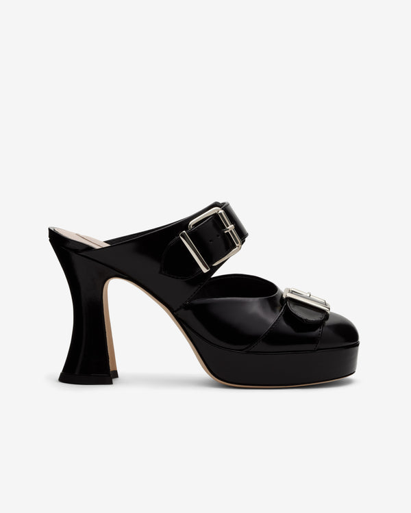 Simone Rocha  - Women's Buckle Sculpt Heel - (Black)