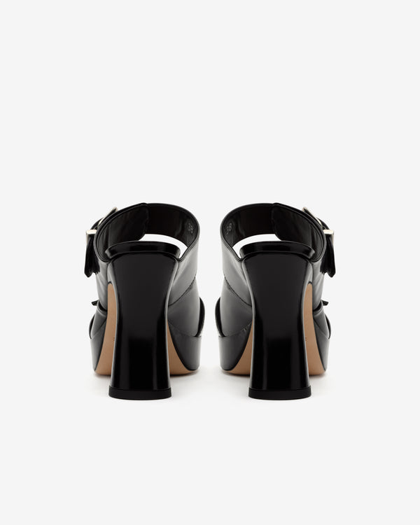 Simone Rocha  - Women's Buckle Sculpt Heel - (Black)