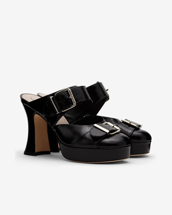 Simone Rocha  - Women's Buckle Sculpt Heel - (Black)