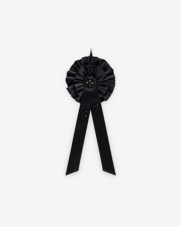 Simone Rocha  - Women's Ribbon Rosette Coin Purse - (Black/Jet)