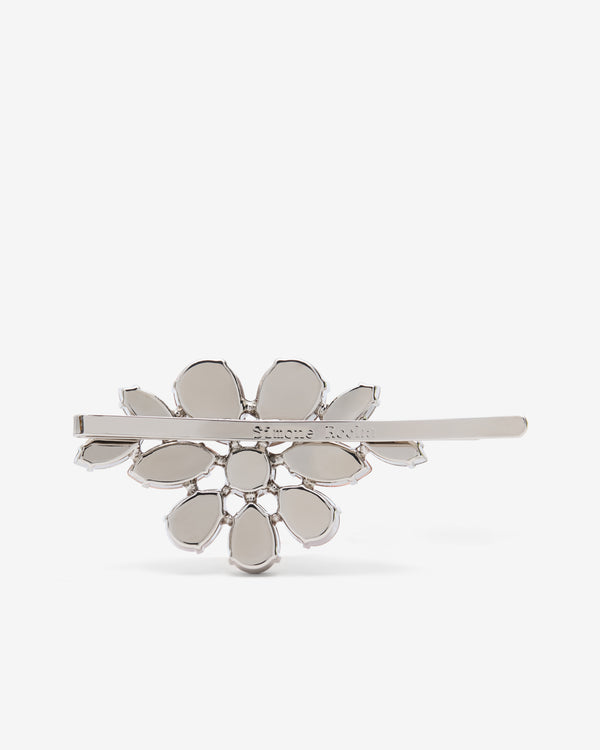 Simone Rocha  - Women's Hellebore Flower Hair Clip - (Blood Red)