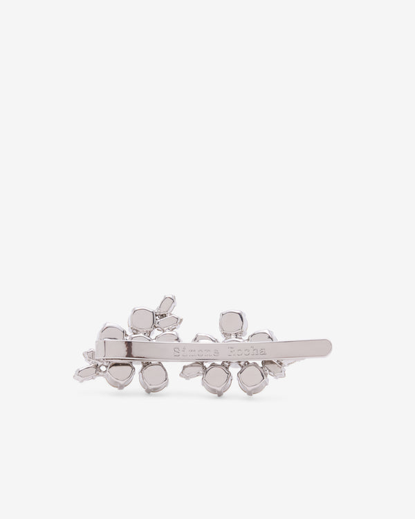 Simone Rocha  - Women's Mini Hellebore Flower Hair Clip - (Pearl/Crystal)
