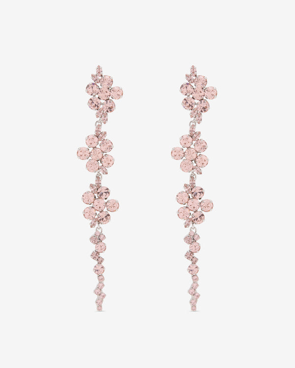 Simone Rocha  - Women's Floral Drip Earrings - (Rose)