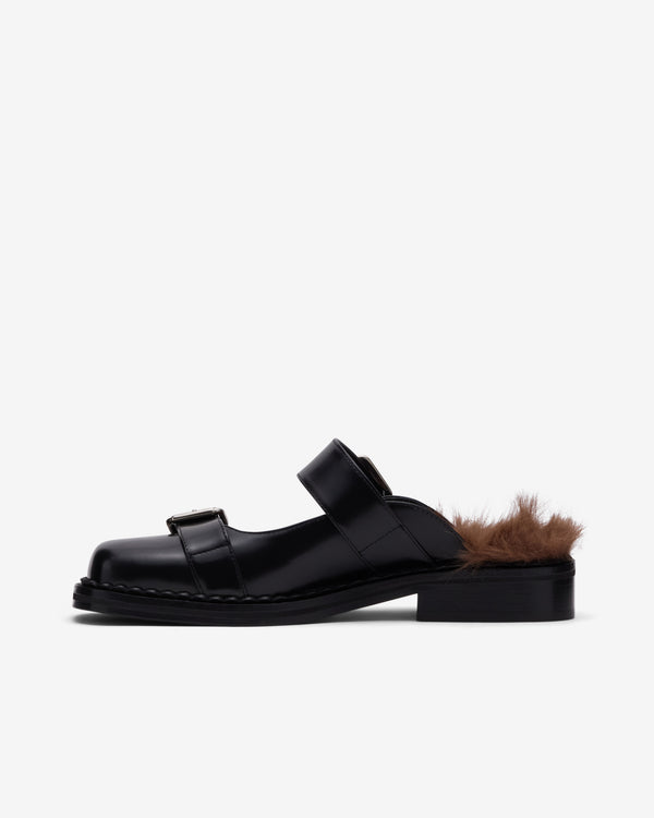 Simone Rocha  - Women's Fur Lined Mary Jane - (Black)
