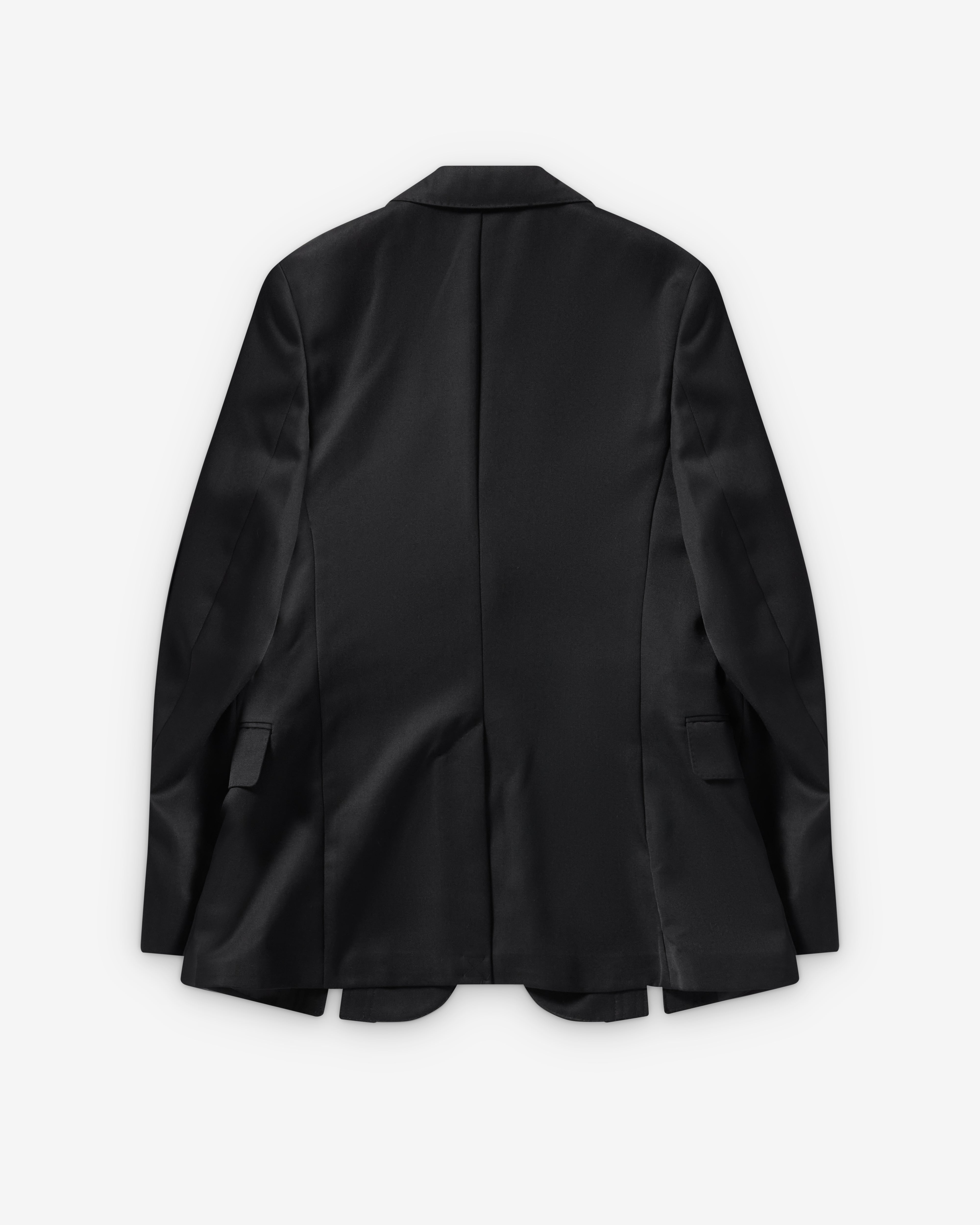 Simone Rocha : Women's Grommet Ring Hem Slice Jacket (Black