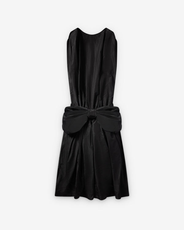 Simone Rocha  - Women's Bow Hem Cascade Egg Dress - (Black)