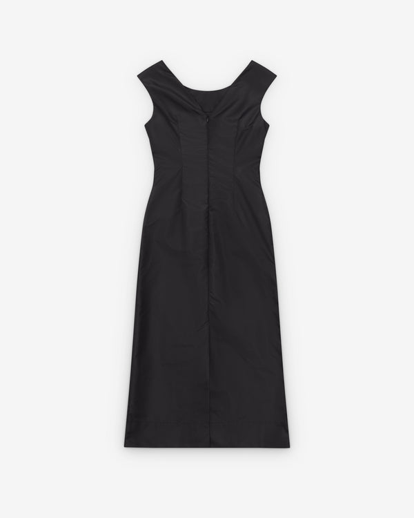 Simone Rocha  - Women's Peeling Waist Portrait Dress - (Black/Jet)