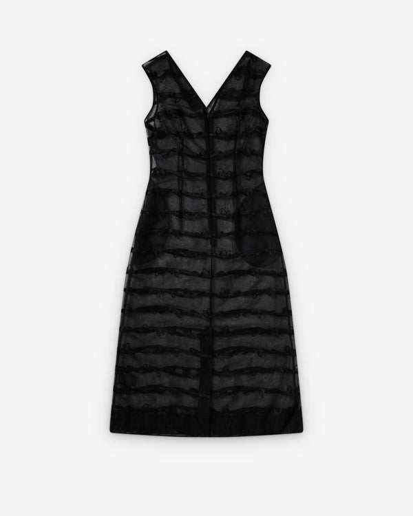 Simone Rocha  - Women's Portrait Ripple Dress - (Black)