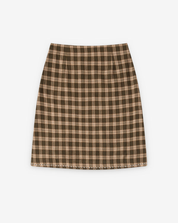Wales Bonner - Women's Cosmic Skirt - (Jade/Ochre)