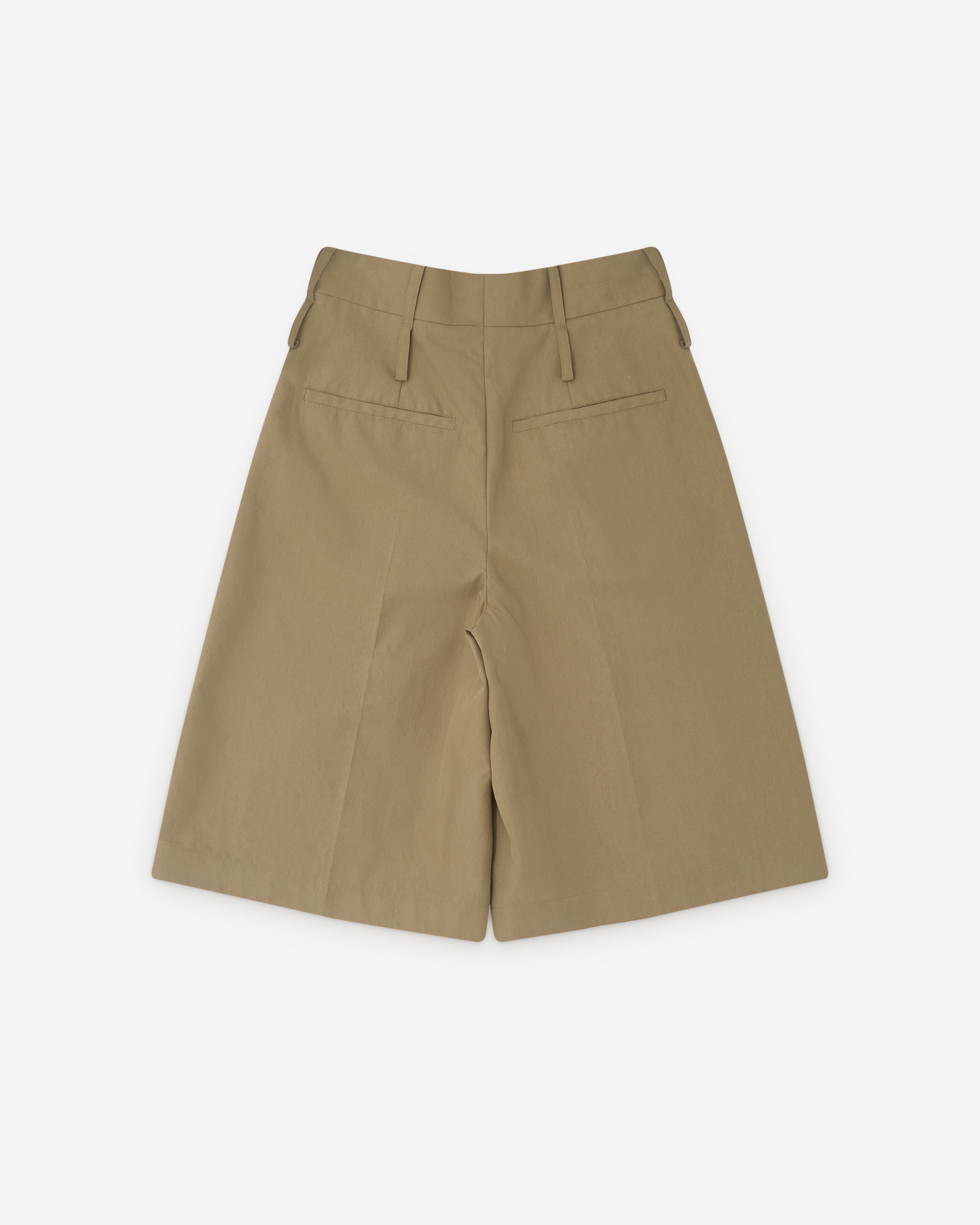 Simone Rocha: Men's Wide Leg Short (Stone) | Dover Street Market