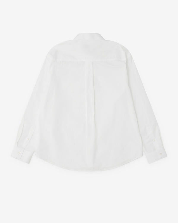Simone Rocha - Men’s Embellished Hare Classic Shirt - (White/Pearl)