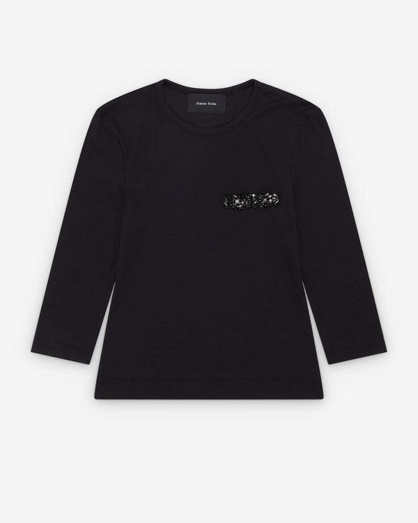 Simone Rocha - Women's Embellished Underpinning Top - (Black)