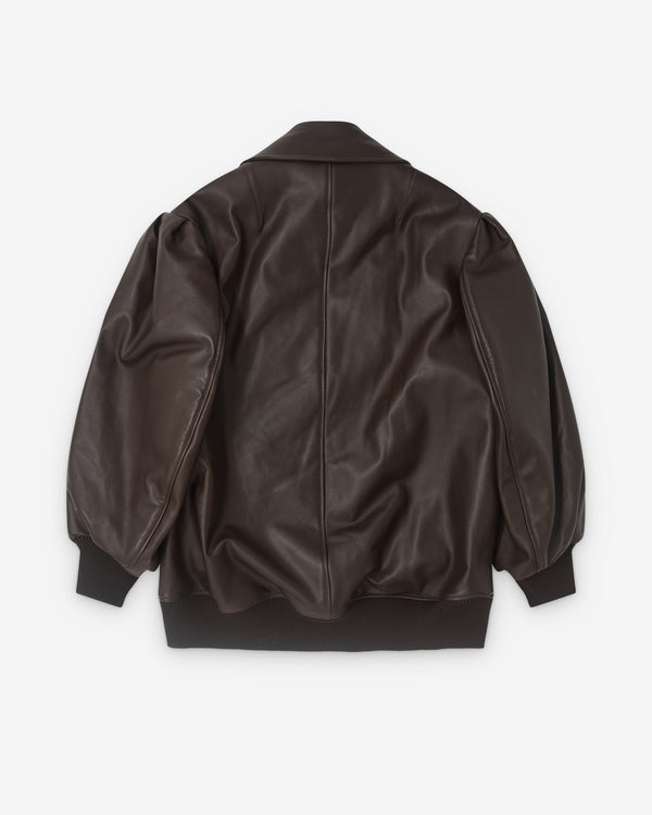Simone Rocha - Men’s Multi Pocket Aviator Jacket - (Chocolate)