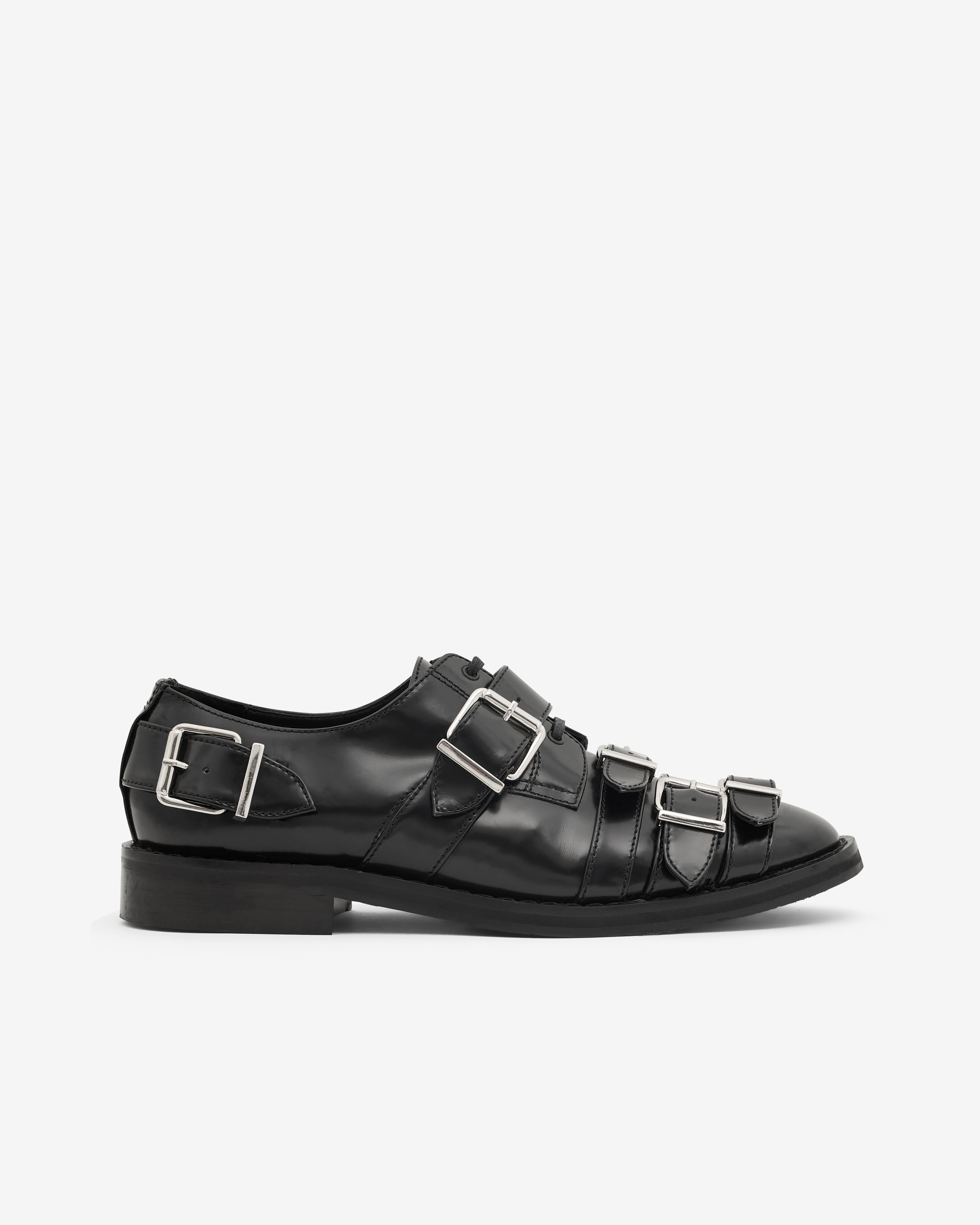 Simone Rocha: Men’s Multi Buckle Brogue (Black) | Dover Street Market ...