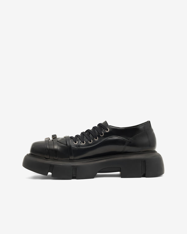 Simone Rocha - Women’s Low Platform Buckle Boot - (Black)