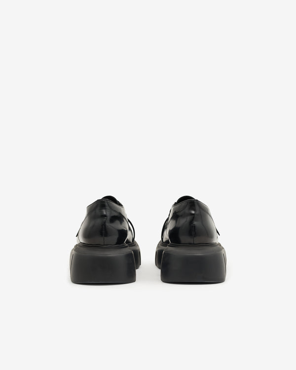 Simone Rocha - Men’s Low Platform Buckle Boot - (Black)