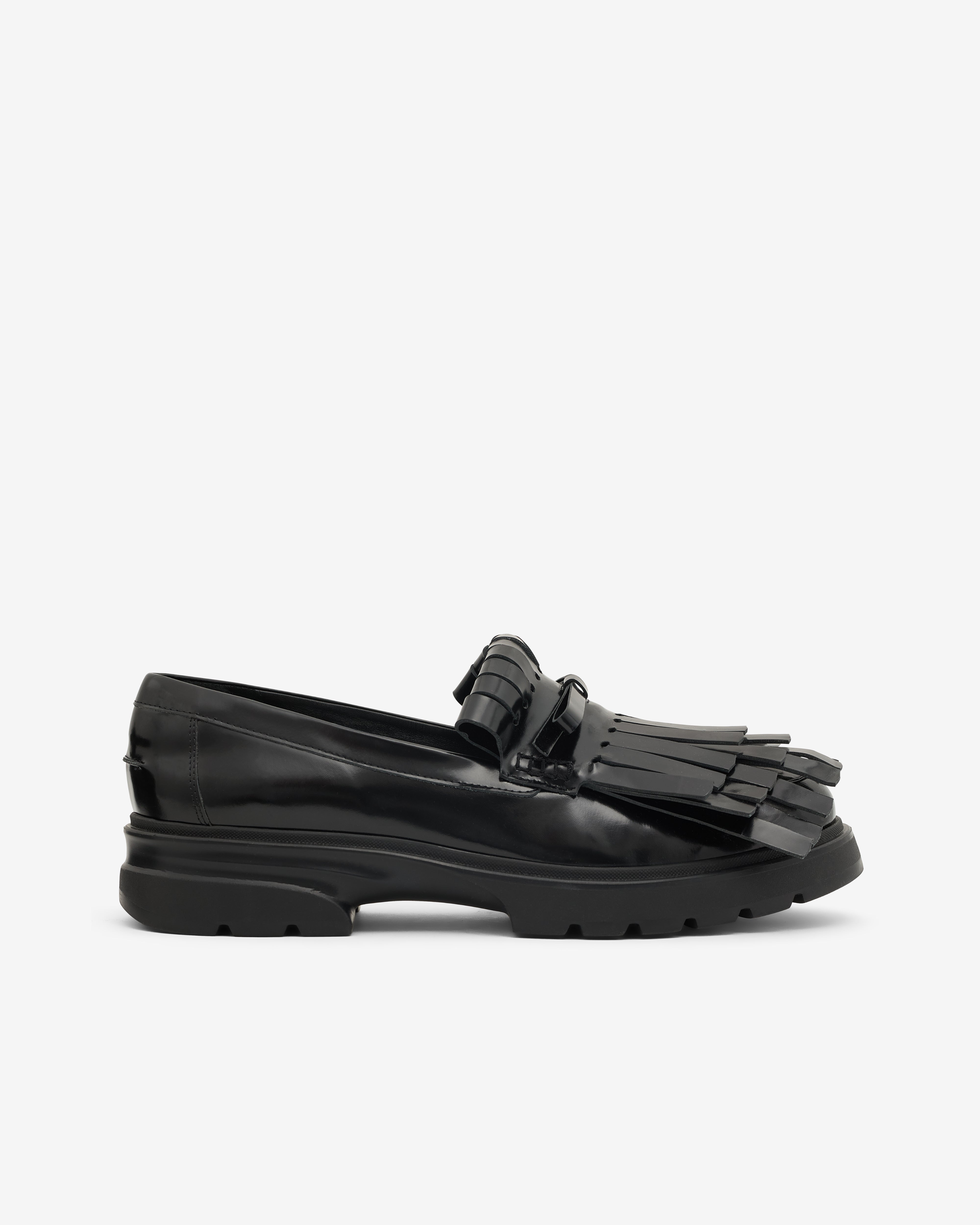 Simone Rocha: Men’s Low Tracker Fringe Loafer (Black) | Dover Street ...