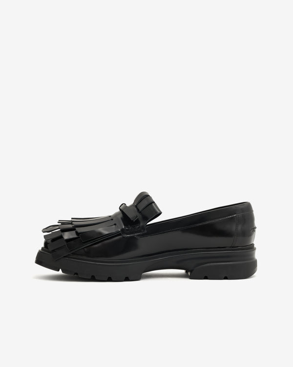 Simone Rocha - Men’s Low Tracker Fringe Loafer - (Black)